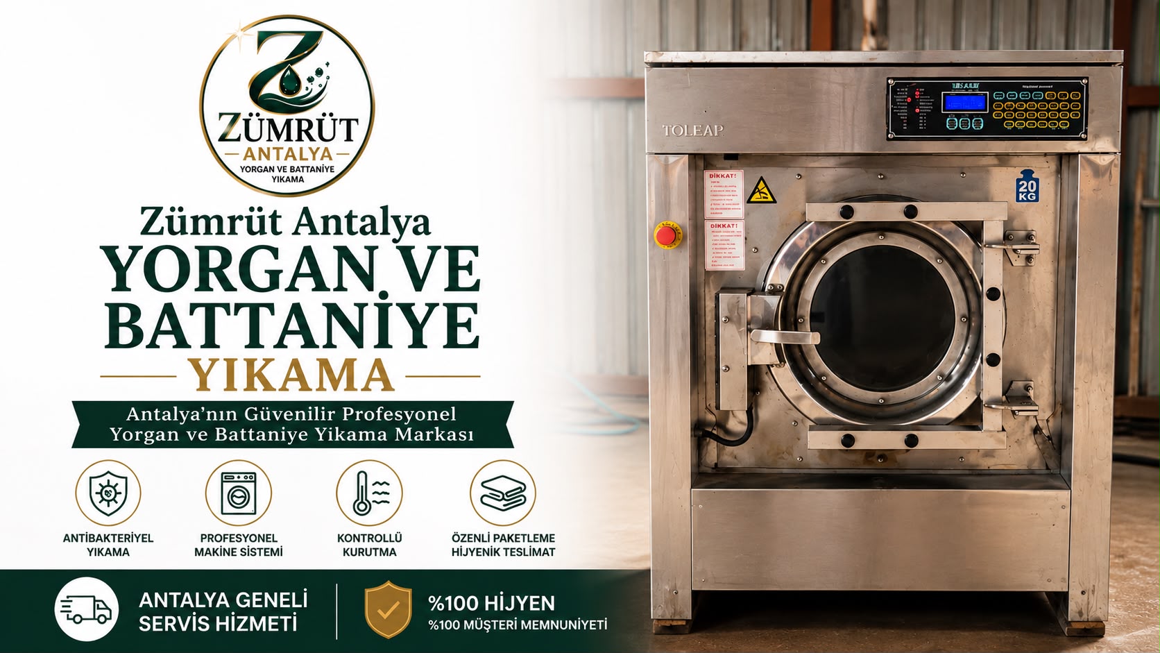 Antalya Yorgan ve Battaniye Yıkama